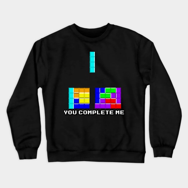 You complete me Crewneck Sweatshirt by Milewq